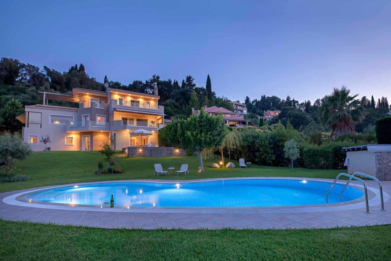 Marina View Luxury Home Gouvia Exteriér fotografie