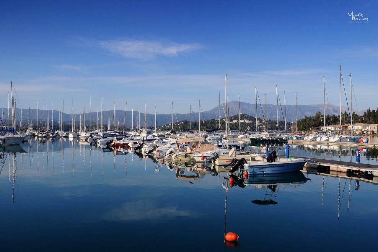 Marina View Luxury Home Gouvia Exteriér fotografie